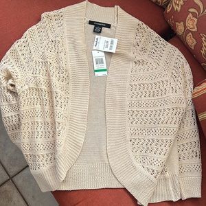 Sand women’s light sweater, large, 89th & Madison